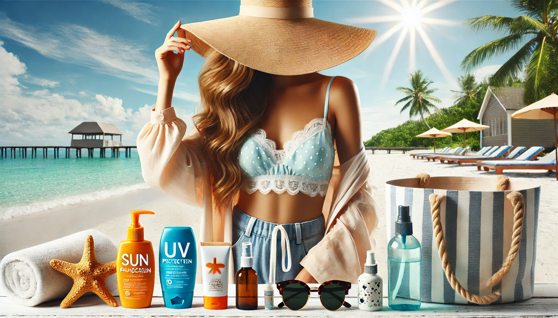 Menjaga Kulit dan Rambut Tetap Sehat OOTD Pantai